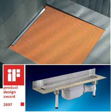 CeraLine W Plan gövde+Paslanmaz Std.kapak 80 CM h:68 mm
