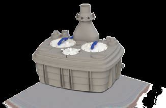 Sanicubic 2 VX  S Monofaze IP68 Çift pompalı Vortex