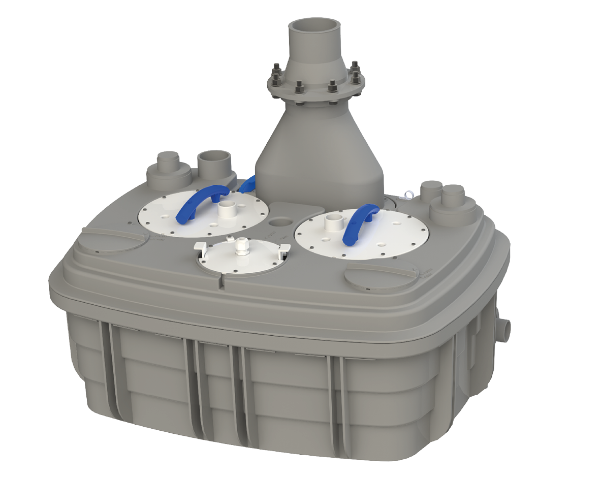 Sanıcubıc 2 VX T Trifaze IP68 Çift pompalı-Vortex