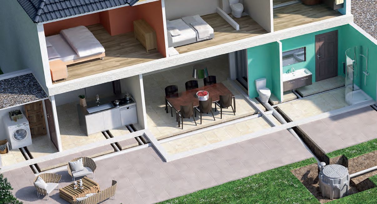 Sanifos 610-2 GR S Çift pompa-Bıçaklı-Monofaze