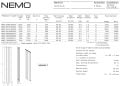 Nemo h:600 En:850 mm-9 dilim