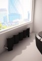 Nixie Floor h:300-1045  10 dilim Texture Siyah(Kumlu Siyah)