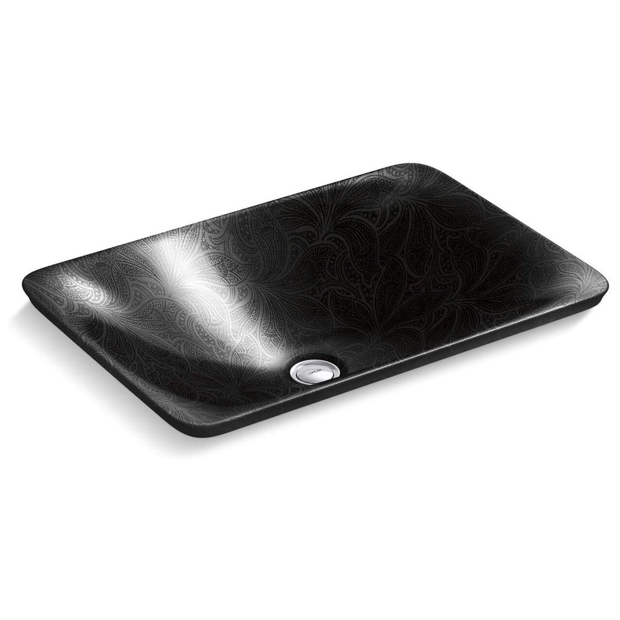 Kohler Lavabo Sartorial Siyah Desenli