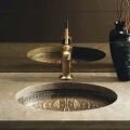 Kohler Lavabo Tezgah Altı Lilies Lore Bronz Döküm