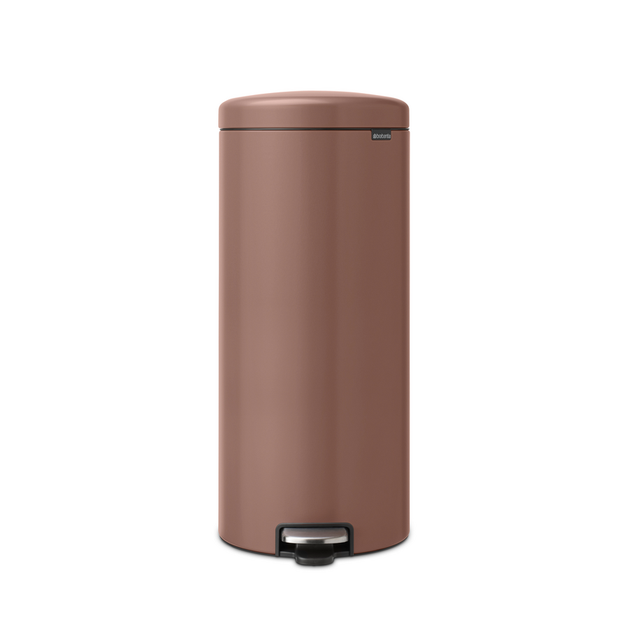 Brabantia Çöp Kutusu 30 litre Newicon Pedallı Satin Taupe 234040