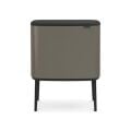Brabantia Çöp Kutusu 36 lt Dokunmatik Bo Touch Platinium 315787