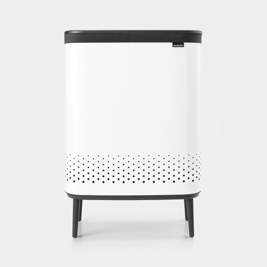 Brabantia Çamaşır Sepeti İki Bölmeli 2 x 45 lt Beyaz 200540